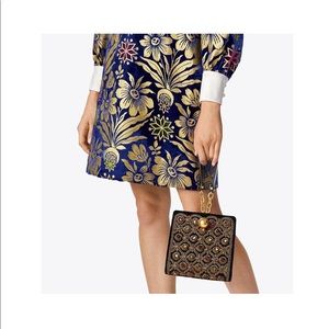 Tory Burch Darcy cabochon clutch bag purse NWT